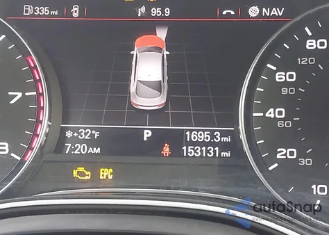 2012 Audi A7 Premium z USA, uszkodzony, nr VIN WAUSGAFC8CN005544